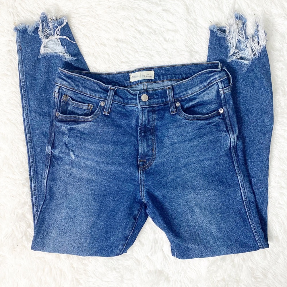 Gap High Rise Slim Straight Size 30